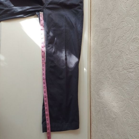 Old Navy girl's grey chino pants 14 - Picture 8 of 8